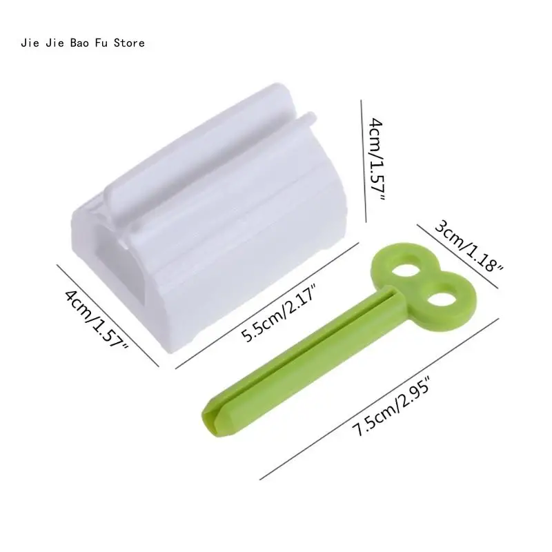 E8BD Toothpaste Squeezer Rotate Tube Manual for Facial Cleanser Dispenser with for Se 6