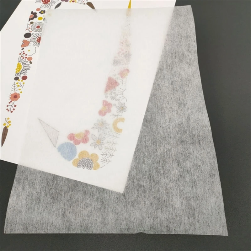 4/10 Sheets White Transfer Paper Tracing Paper White Carbon Paper for