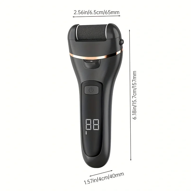 Rechargeable Electric Foot Grinder USB Powered Callus Remover for Men Women