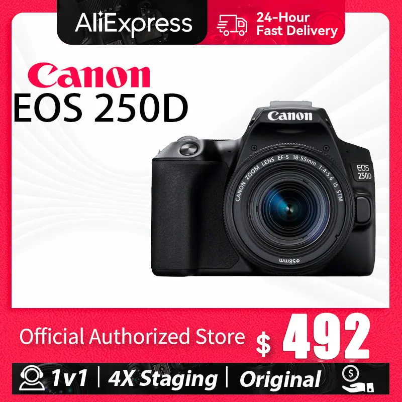 Canon 90D DSLR Cameras EOS 90D Digital Profesional APS-C Camara 4K Video  Recording 32.5 Megapixel Cameras For Photography - AliExpress