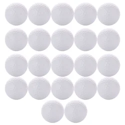 22 Pcs Outdoor Toys Training Ball Hollow Practicing Practice Non-porous White Child Golf