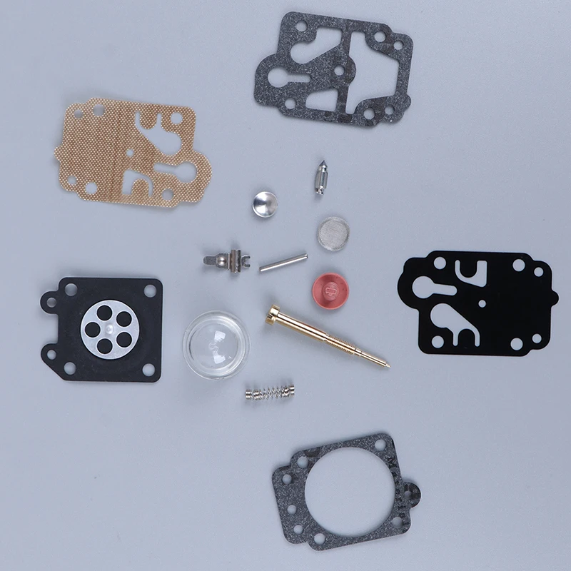 Motorcycle Carburetor Brush Cutter Carburetor Grass Trimmer Gaskets Carburetor Carb Diaphragm Set for 139f 26CC 33CC 43CC 52CC