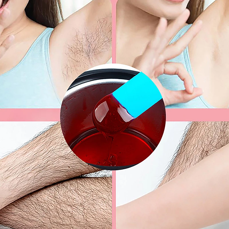 Silicone Cosmetic Waxing Spatulas Non-stick Hair Removal Sticks Body Wax Applicator Scraper Wax Applicator Sticks 2
