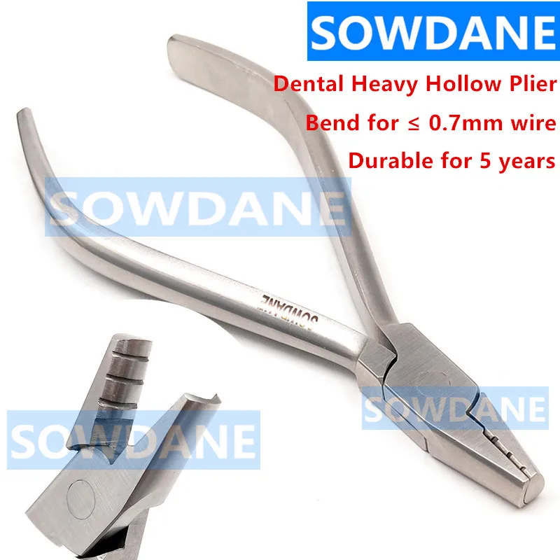 Dental Orthodontic Heavy Hollow Chop Contouring Arch Forming Plier