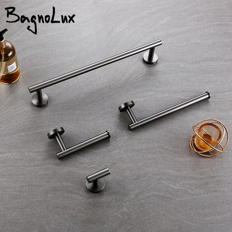 Hoimpro Toallero De Pie De Acero Inoxidable De Bronce Aceitado De 17 Pulgadas, Soporte De Toalla Doble, Soporte Para Toallas De Mano, Accesorios De Hardware, Colgador De Toallero, Tocador De Baño Y