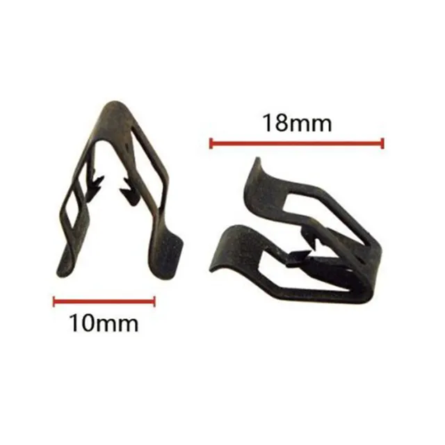 20Pcs Metal Rivets Universal Car Dashboard CD Panel Snaps Clips Retainer 4 Sizes Instrument Panel Auto Retainer Fasteners 6