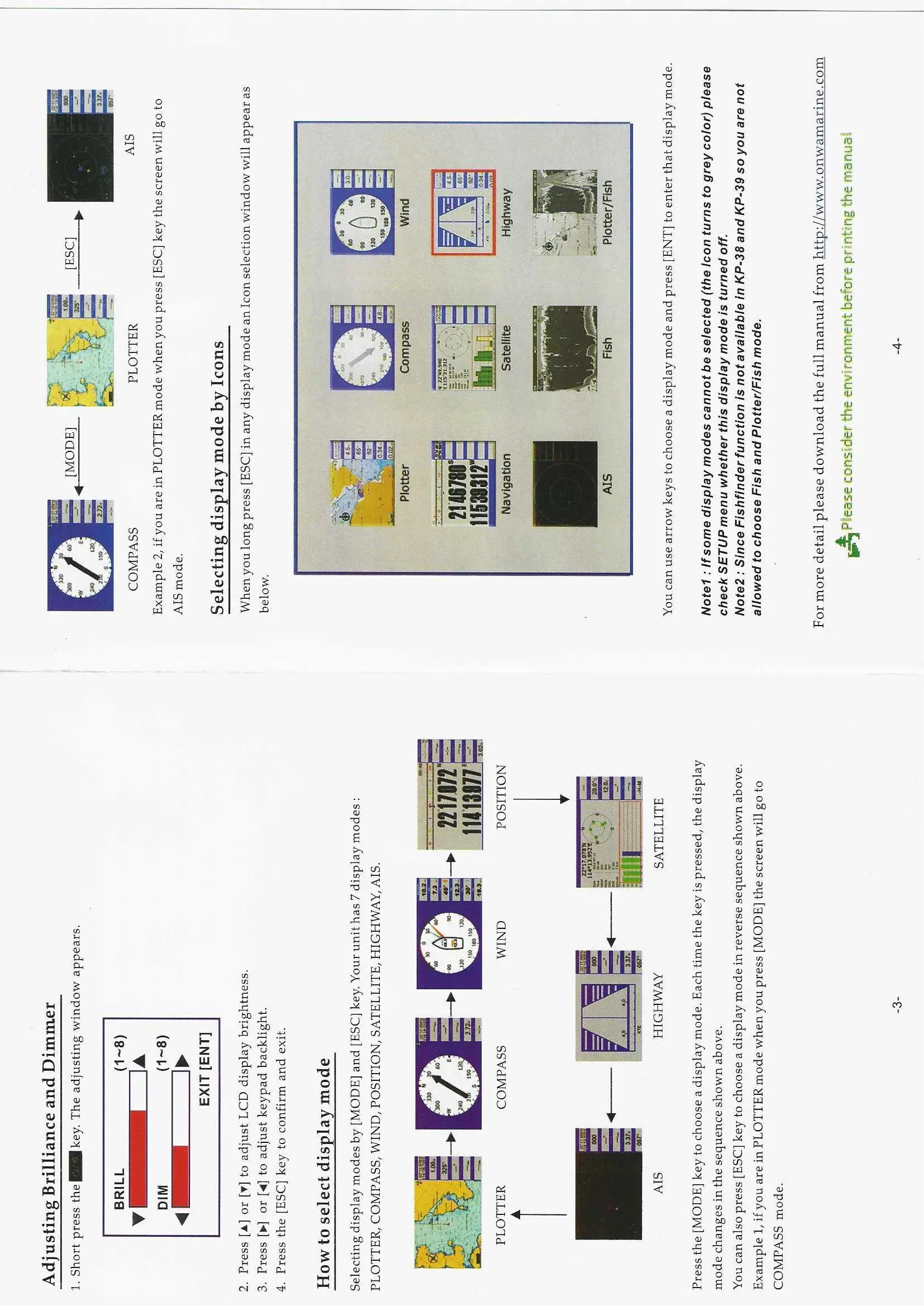 ONWA KP39 7inch ONWA marine GPS Chart plotter (with SDcard Map Chart sea) Chart Plotter Marine