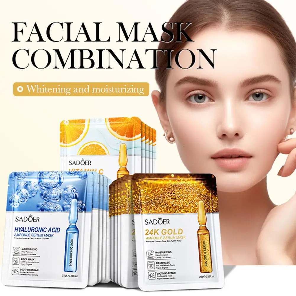 

1pcs Anti-Aging Collagen Skincare Essence Face Filler Collagen Mask Fine Lines Firming Wrinkles Absorbable Reduce Protein C1W6