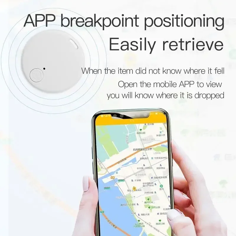 Mini GPS Tracker Bluetooth 5.0 Anti-Lost Device Pet Kids Bag Wallet Tracking IOS Android Smart Finder Locator Accessories bluetooth tracker,smart tracker,wallet tracker