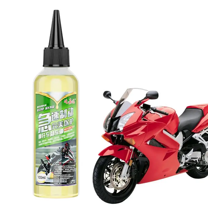 Motorcycle Brake Fluid 100ml Motorcycle Brake Oil DOT 4 Motorcycle Brake Mineral Oil Automotive Tricycle High Temperature Scooter Fluid