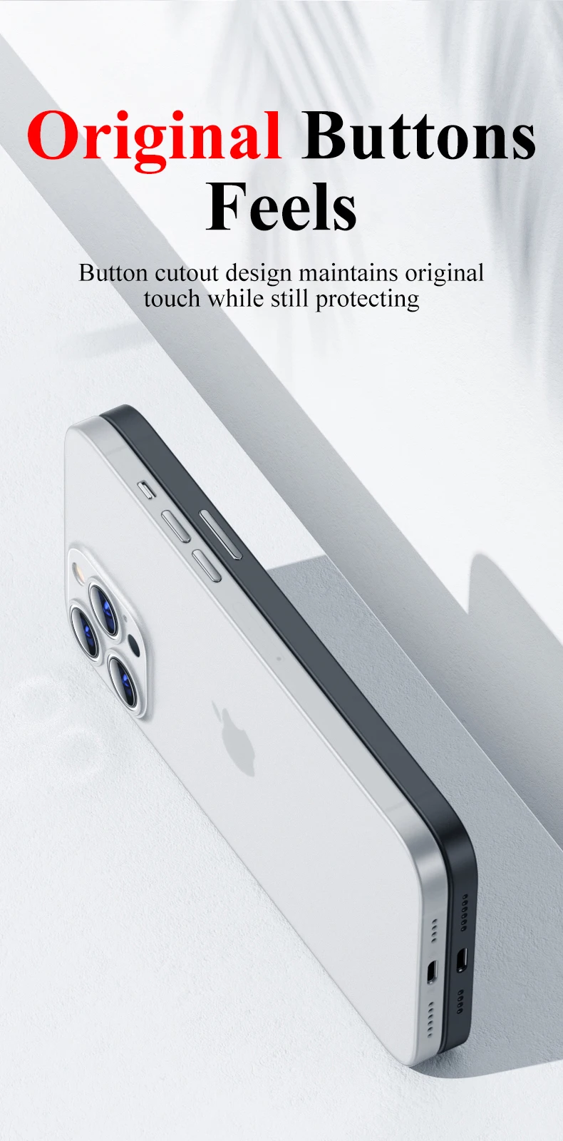 0.3mm דק במיוחד קשיח מקרה עבור iPhone 13 12 מיני 11 פרו XS מקסימום X XR SE 2022 2020 7 8 בתוספת מט שקוף חזור כיסוי מעטפת 13 iphone xr waterproof case