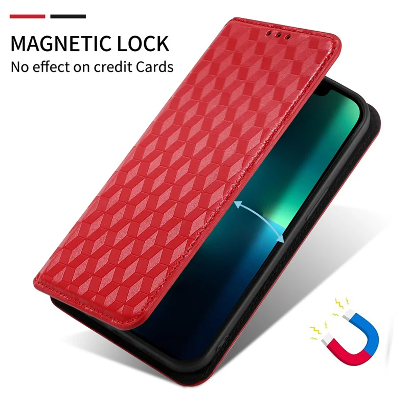 Premium 5G Protective Stereoscopic Wallet Magnetic Phone Case