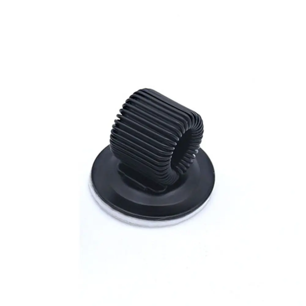 Pen Holder 1 Pcs Metal Spring-loaded Pen Insert Multifunctional Pen Clip Holder Self Adhesive Steel Desktop Storage