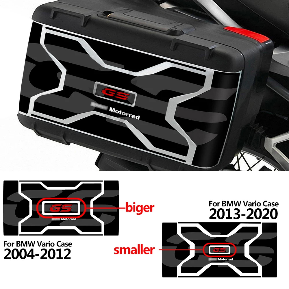 Motorcycle Toolbox Sticker Fits For Bmw R1200Gs R1250Gs Vario Case Sticker