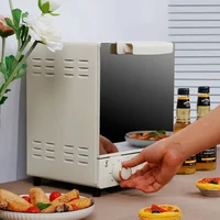 Large Capacity Electric Air Fryers Toaster Oven mechanical Household Kitchen 360°Baking Convection Oven Deep Fryer Oil free 12L