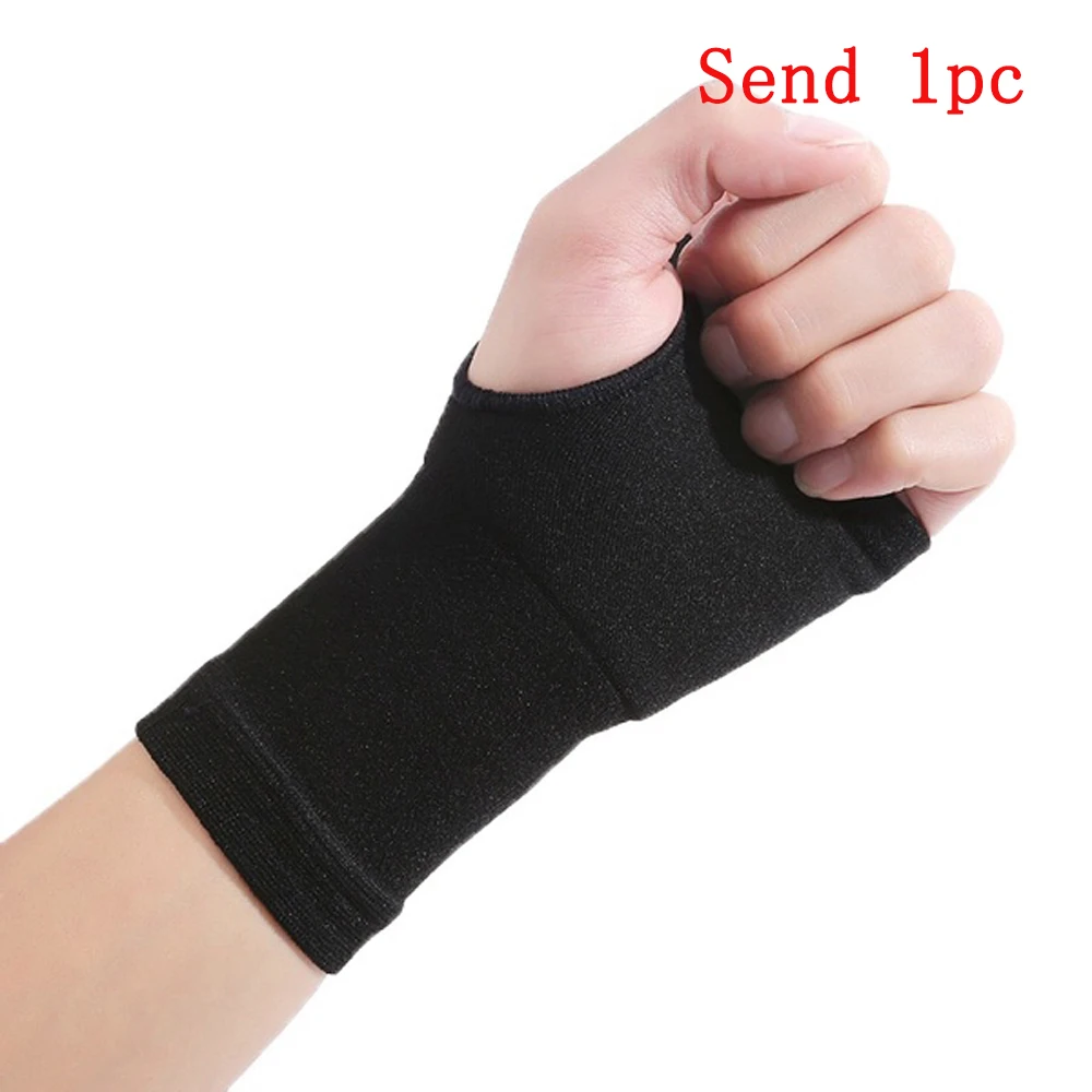 Elastic Nylon Carpal Tunnel Hand Palm Thumb Support Compression Sleeve Support Gloves Arthritis Wrist Brace Gloves
