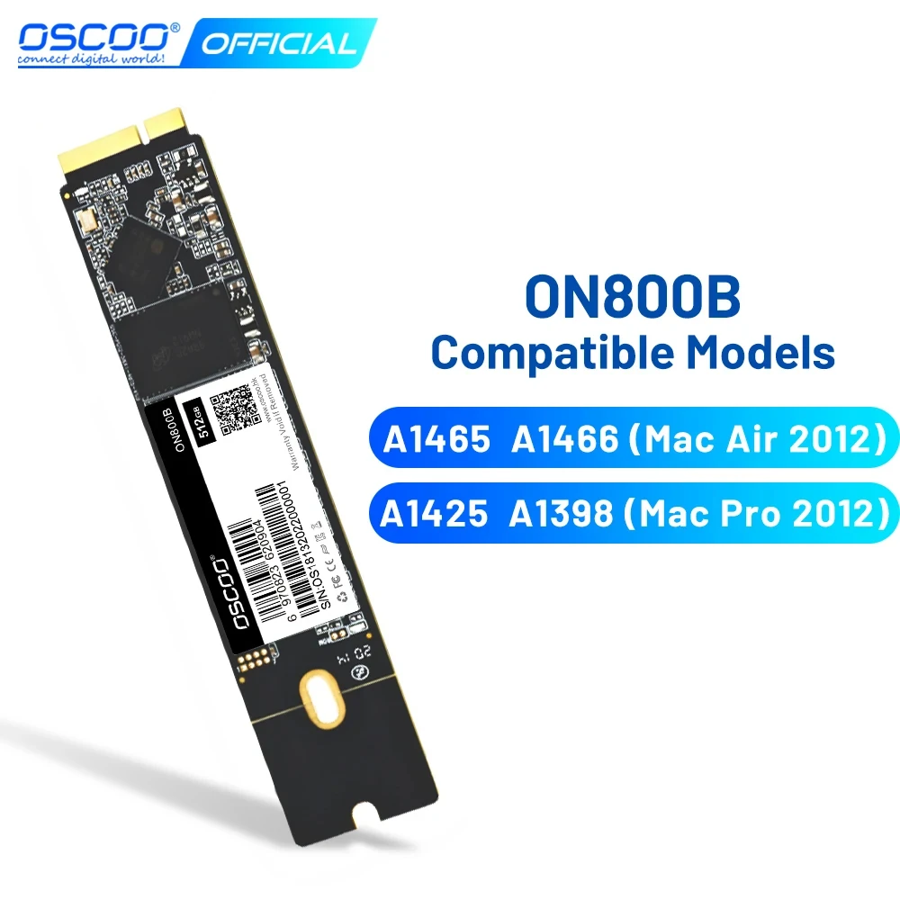 Фото 512 ГБ 1 ТБ SSD для 2012 Macbook Air A1465 A1466 EMC2558 2559 Macbook Pro A1398 A1425 SATA3 интерфейс дискотеки Duros SSD жесткие диски №1