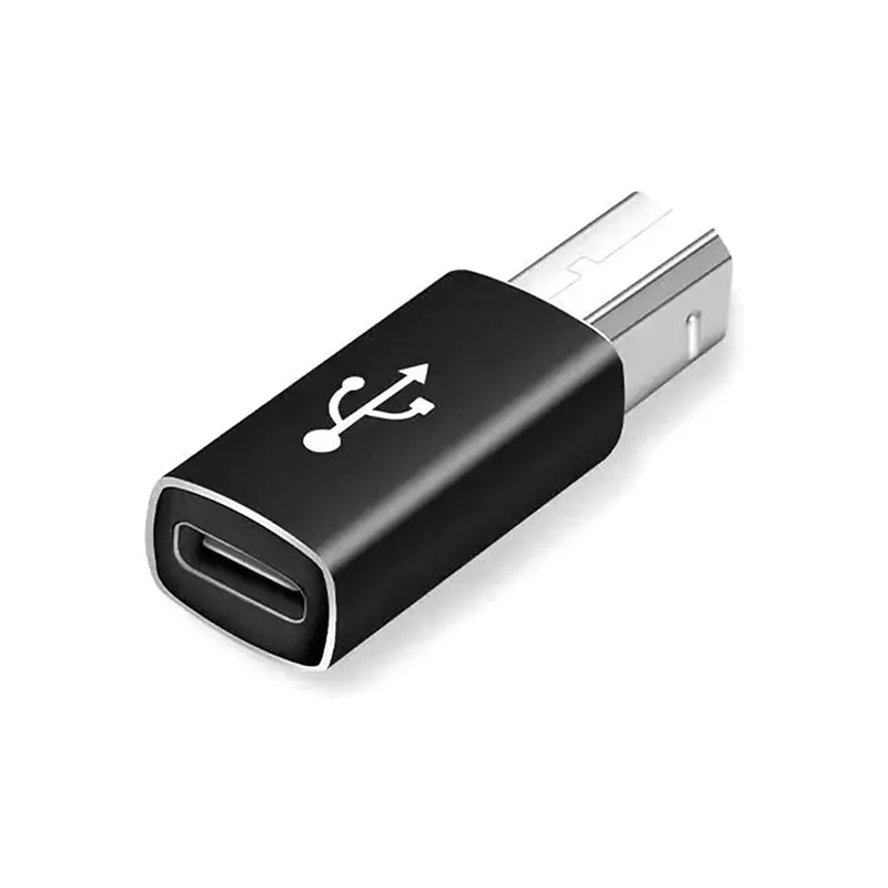 USB B to USB C 어댑터, USB-C 암 to 프린터 수 컨버터, USB 타입 C to MIDI USB B 커넥터, 프린터용 데이터 동기화 지원