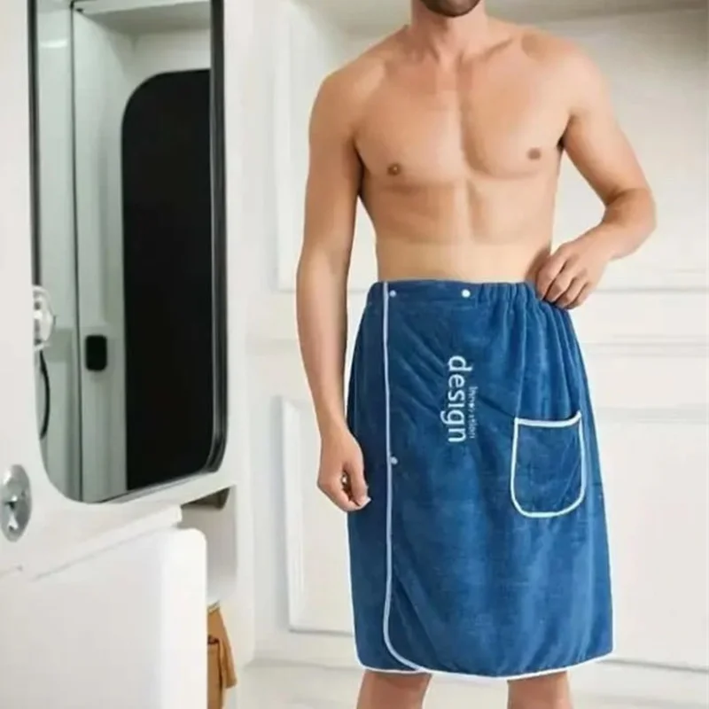 Men's Quick-Dry Bath Wrap 1