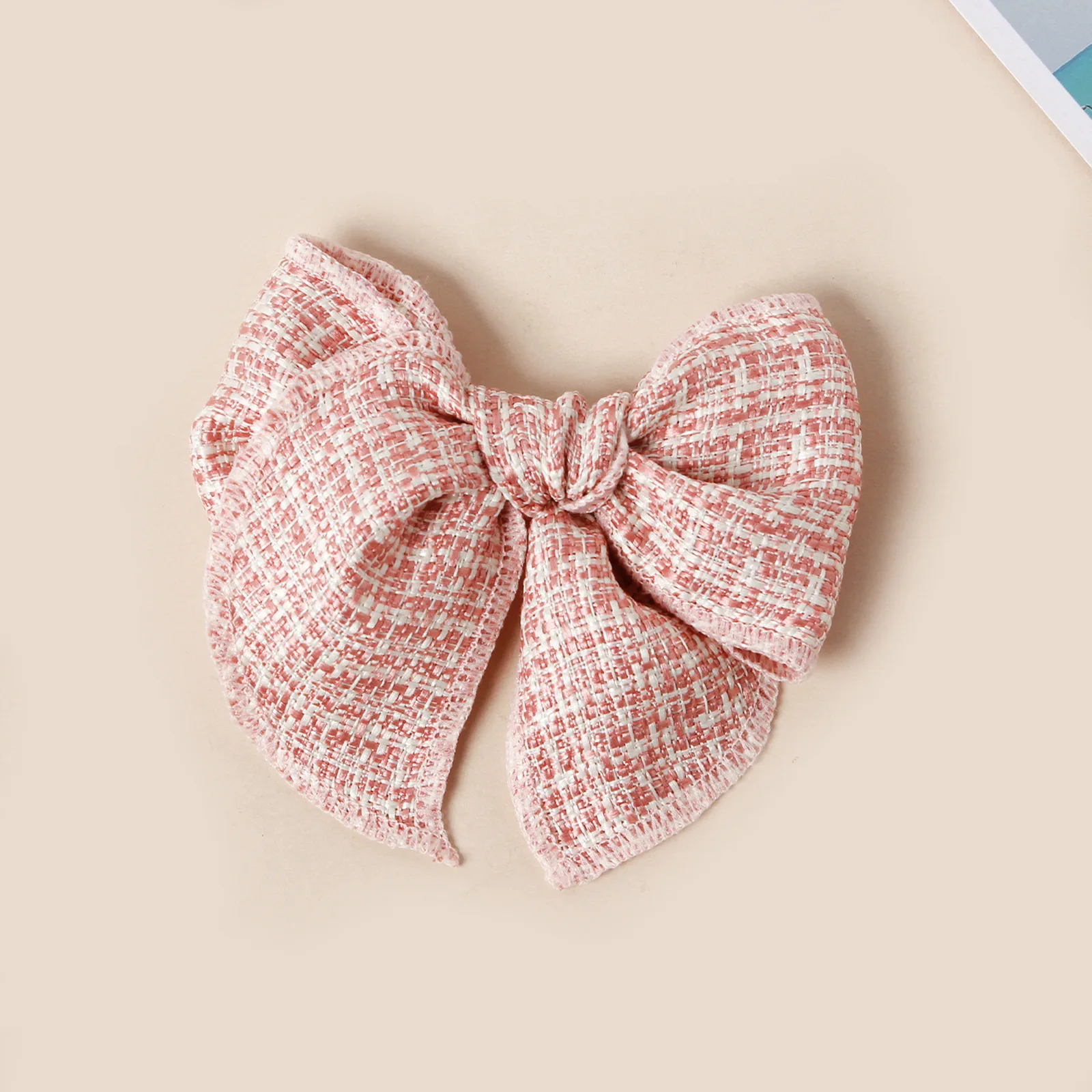 New Children's Hair Accessories Dovetail Bow Hairpinbaby Bangs Side Top Clip Headwear Girls Kids Hair Accessories