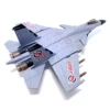 1:87 China J-15 Jet Fighter Diecast Military Aircraft Model Toys Pull Back Warplane With Sound LIght Kids Toys B114 5