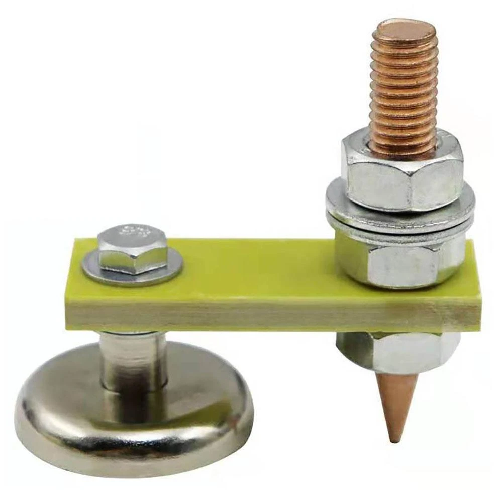 Electric Welding Magnetic Head Ground Wire Tool Strong Magnetism Clamp Mass Welding Magnet Powerful Spotter Suction Grounding - Power Tool Accessories