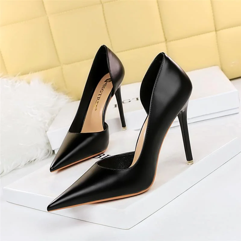 

Women High Heels 2022 New Elegant Shoes Heel Outdoor Women Pumps Soft Ladies Dress Shoes Sexy Party Zapatillas Mujer Footwear