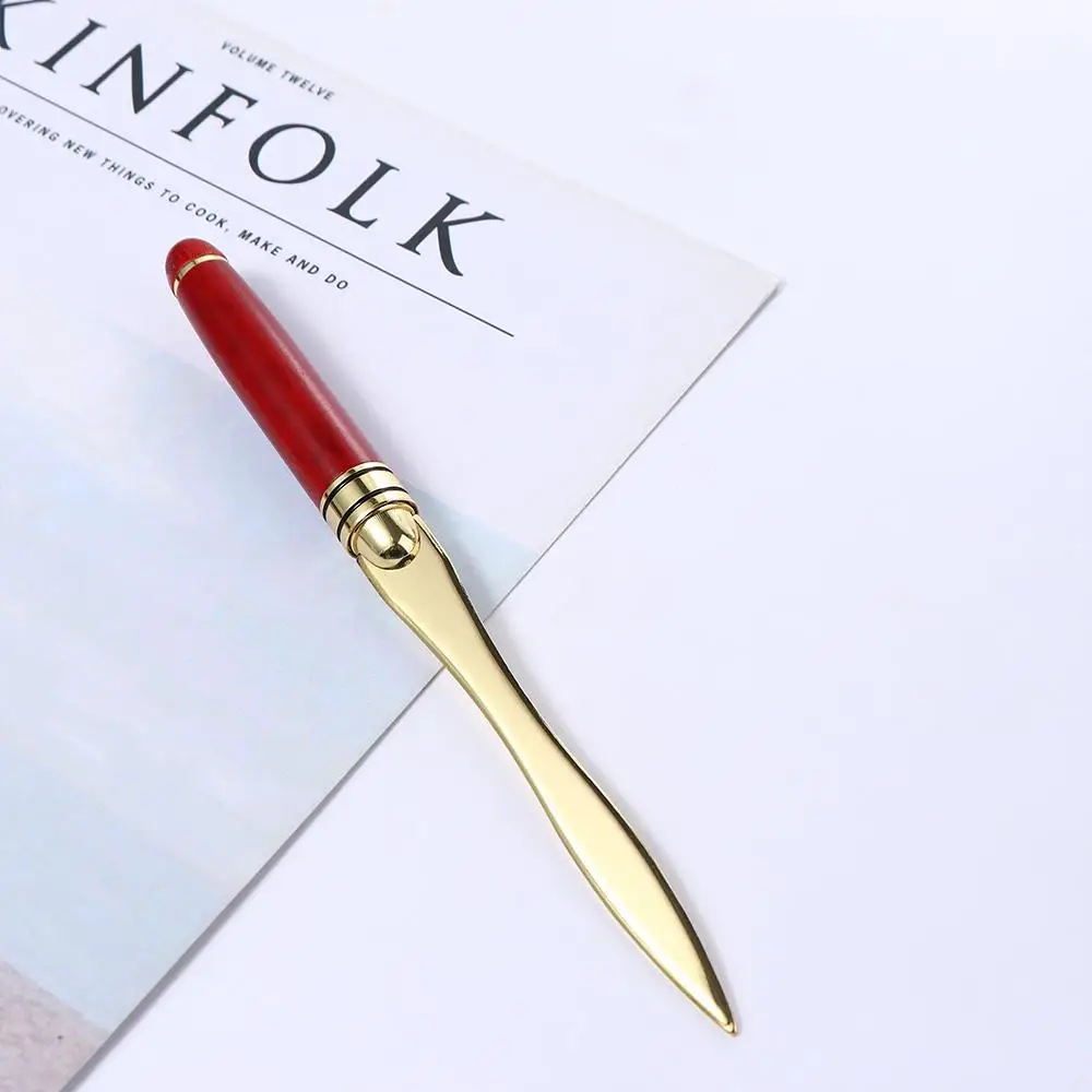 Exquisite Mahogany Letter Opener Wooden Letter Opener for Opening Envelope Office Gift Gift letter Cutting Knife Diy Stationery