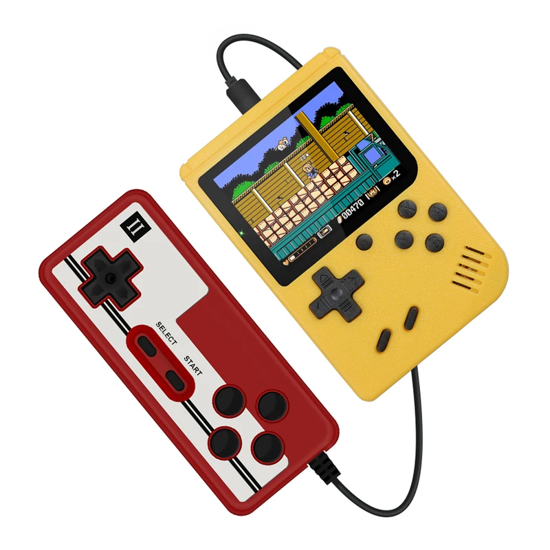 400 In 1 Portable Game Console Classic Retro Handheld Game Console Boy Handheld Game Gameboy 3.0 Inch LCD Screen Supports TV 