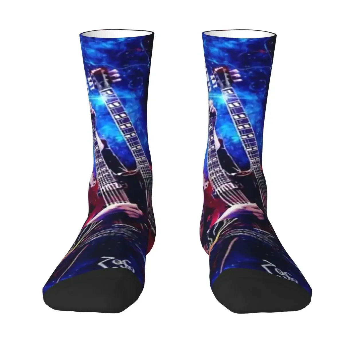 

Legend Jimmy-Page Socks Harajuku Super Soft Stockings All Season Long Socks Accessories for Unisex Gifts