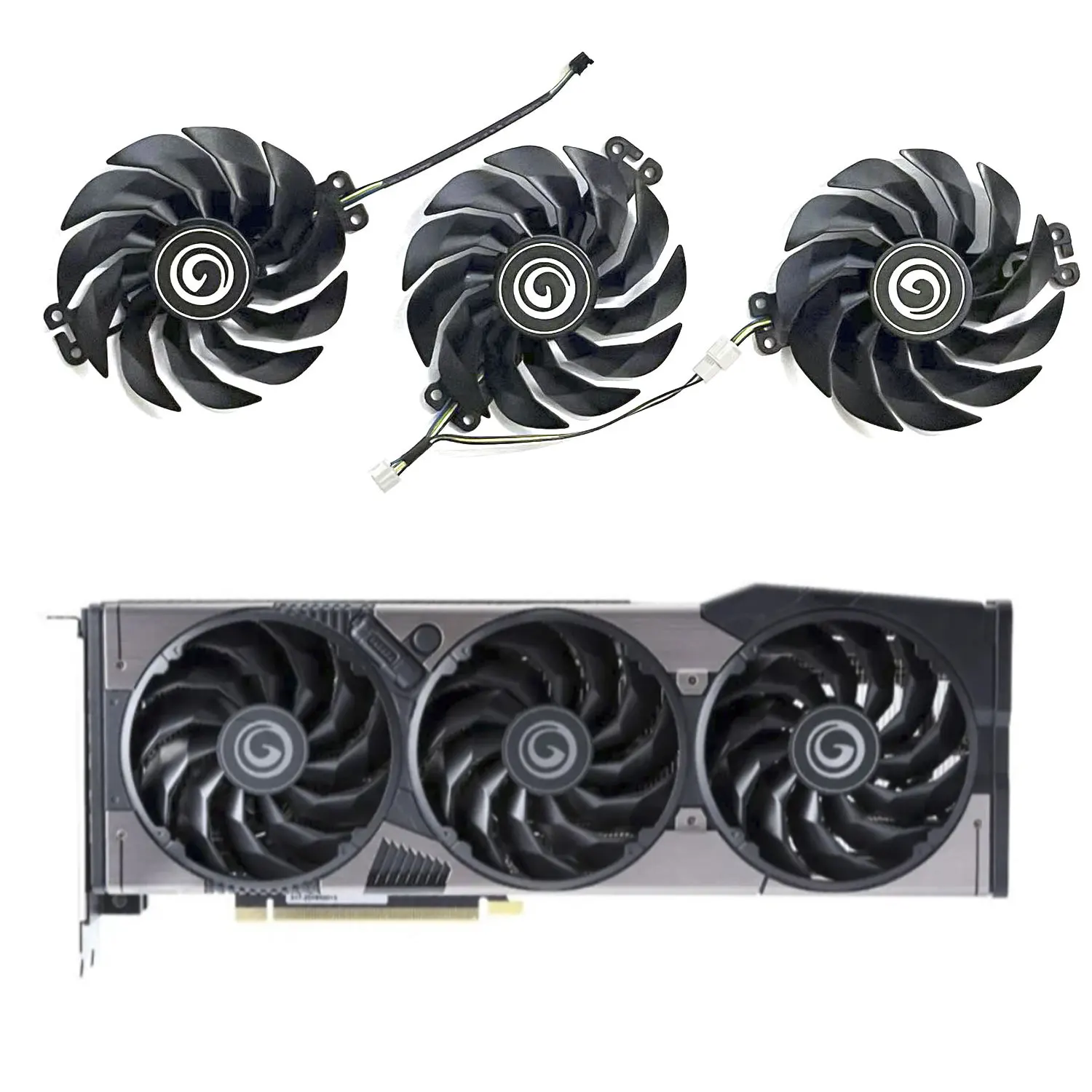 Ventola Nuovissima 95Mm 4Pin Th9215S2H-Pdb02 Rtx 3080 3090 Gpu Per Galaxy Kfa2 Geforce Rtx 3090 3080 3070 3060 Raffreddamento Della Scheda Grafica