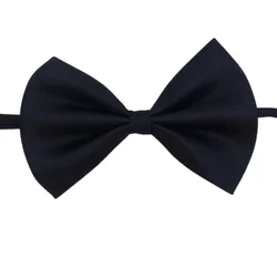 Elegant Adjustable Pet Bowtie Collar: Elevate Your Pet's Style - One - size (Black)