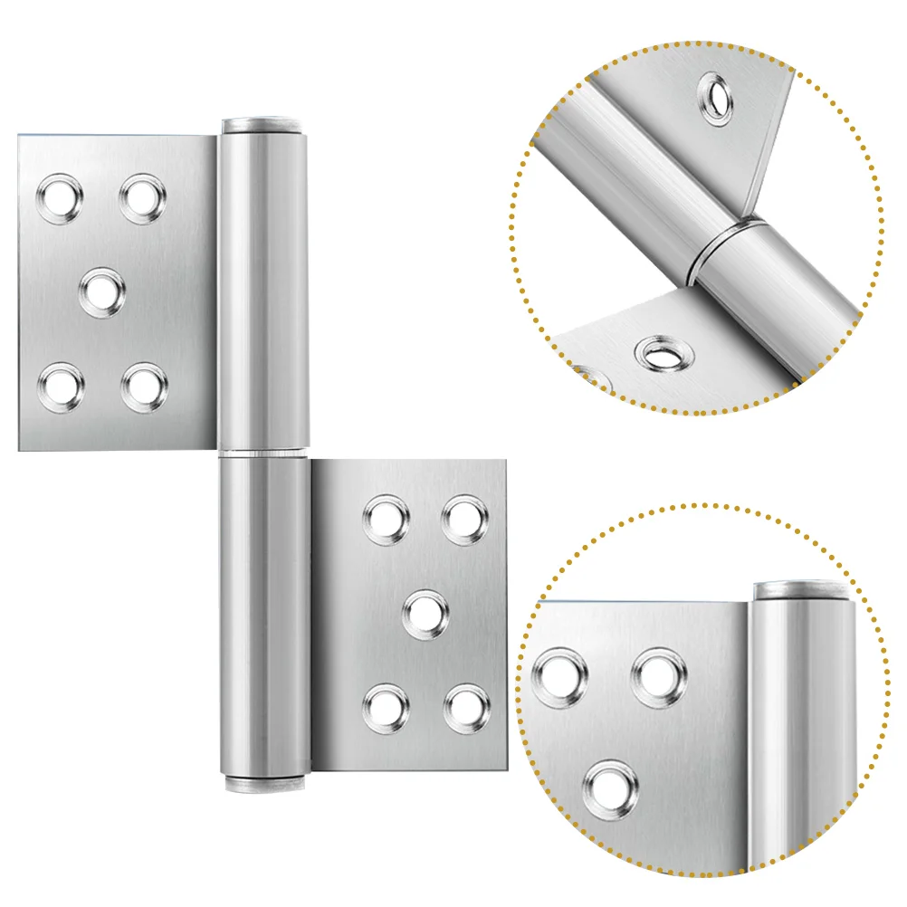 

Fire Door Hinges Accessories Lift off Interior Heavy Duty Stainless Steel Installation Kit Small