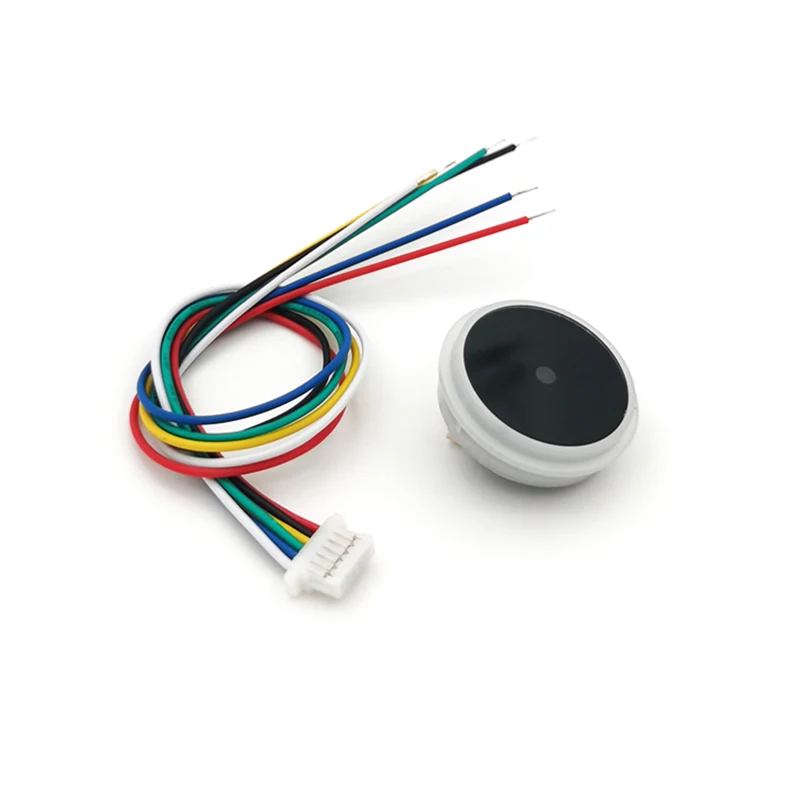 verde, UART, USB, redondo, pequeno anel indicador