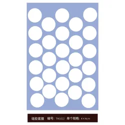 Chocolate Molds Bakeware Cake Mold Silicone Square Round Food Mold A4 size thickness 2mm DIY home handmade sets