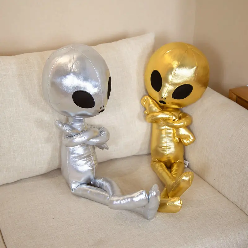 Free Shipping High Quality PU ET Strap Bag Extra Terrestrial Alien Soft Stuffed Plush Doll Gift Toys Christmas Birthday Kids