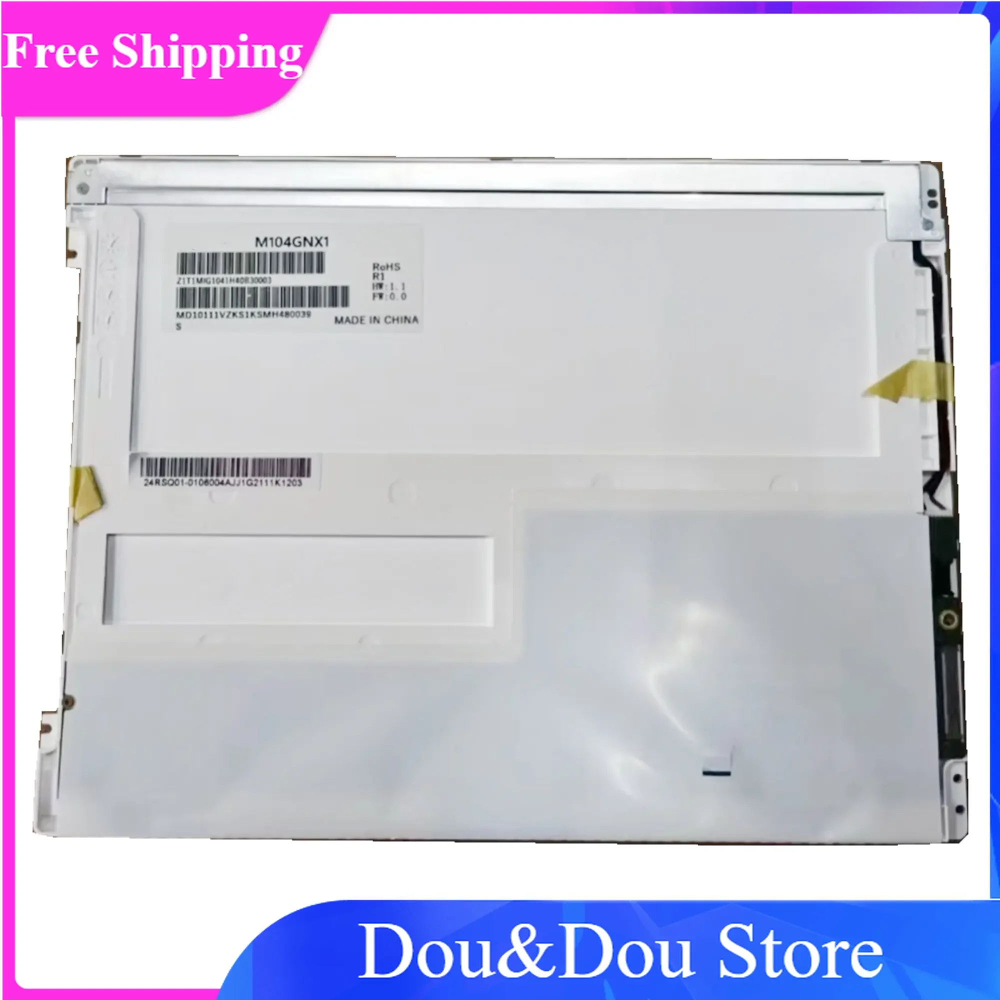 

M104GNX1 R1 10,4 дюймов 1024X768 WLED 100% оригинальное промышленное оборудование ЖК-дисплей