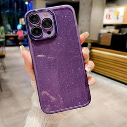 Sparkling Glitter Phone Cover with Silvery Bling for Redmi 10 POWER (PURPLE)