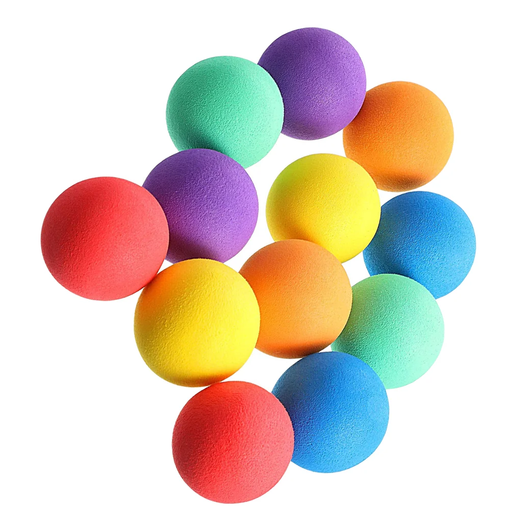

48Pcs Sponge Balls Indoor Outdoor Playing Sponge Balls Party Favors Bag Fillers