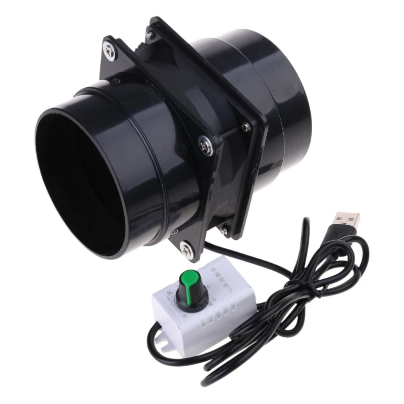 Innovative USB-Connected ESD Fume Extractor Fan with 1/3/6M Pipe Tub and Adjustable Speed for Versatile Applications mini exhaust fan