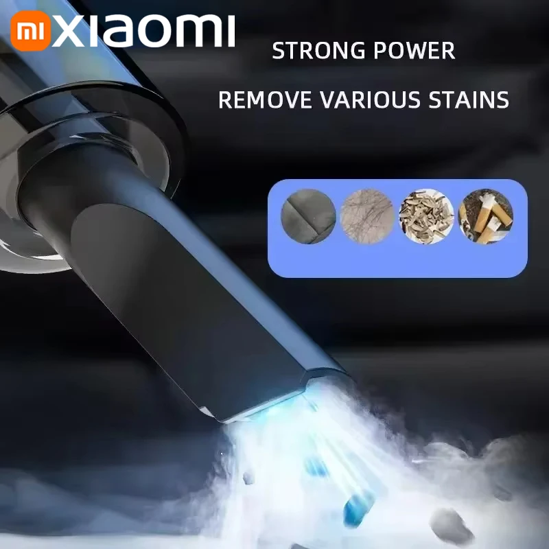 Wireless Vacuum Cleaner Vacuum Cleaner Portable Vacuum Cleaner Handheld Vacuum Cleaner Xiaomi Car Vacuum Cleaner 120W High Power USB Charge Handheld Cordless Strong Suction Car Home 69980000pa