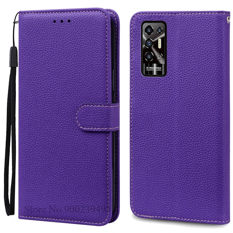 Leather Wallet Flip Case - Stylish Protective Phone Cover & Bumper Shell