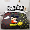 Disney Cartoon Digital Printing Duvet Cover Sets Bedding Sets Mickey Mouse Minnie Children Bed Sets Dropshipping 6