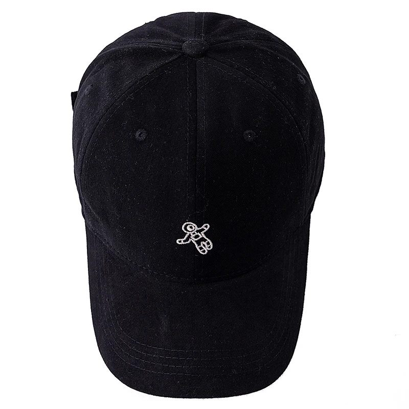 Unisex Cotton Dad Hat Astronaut Pattern Embroidery Baseball Cap Outdoor Casual Shading Sun Hat For Women And Men