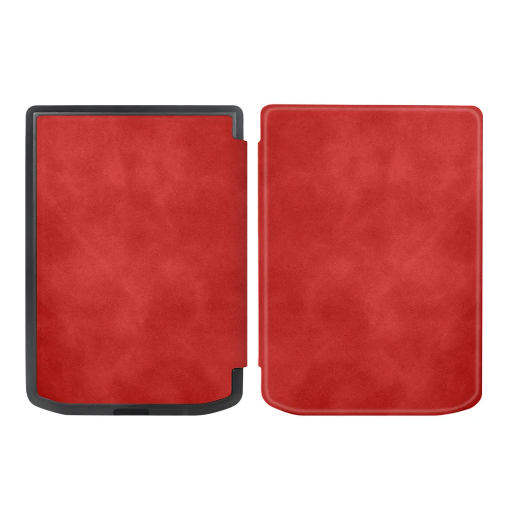 Premium Soft PU Leather E-Book Case with Smart Auto Wake Sleep and Magnetic Protective Shell (6'' Screen)