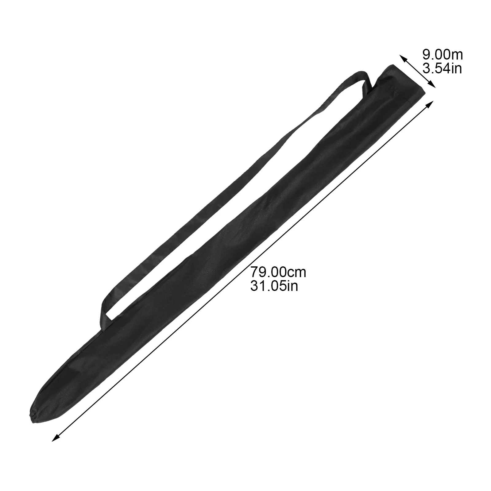 2 Pcs Sun Umbrella Cover Protective Protector Long Storage Bag Carrying Beach Small Carrier Pouch Container Travel