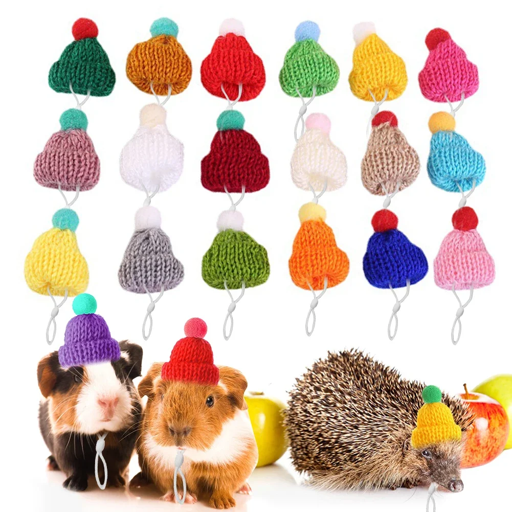 Snake Hat Guinea Pig Hat with Adjustable Chin Strap Bearded Dragon Hamster for Chinchilla Small Animal Christmas Decoration
