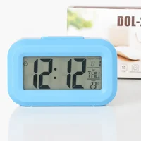 Digital Led Clock Household Bedside Battery Powered Multi-function Alarm Clock Desk Things for the Room Table Clocks Home Decor 5