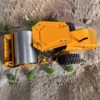 Metal CS11 1/12 RC Hydraulic Road Roller Model RTR Radio Controlled Engineering Vehicle Painted Finished Light Sound Outdoor Car 4