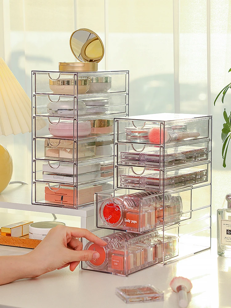 forsigtigt Fyrretræ Avenue Acrylic Makeup Organizer Drawers | Acrylic Lipstick Holder Stationery -  Acrylic - Aliexpress